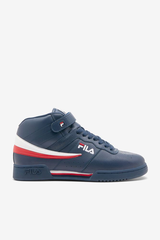 Fila F13 Trainers Navy - Mens - 94372GTJD